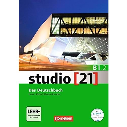 STUDİO21 B1.2 TEİLBAND KURS UND ÜBUNGSBUCH MİT DVD